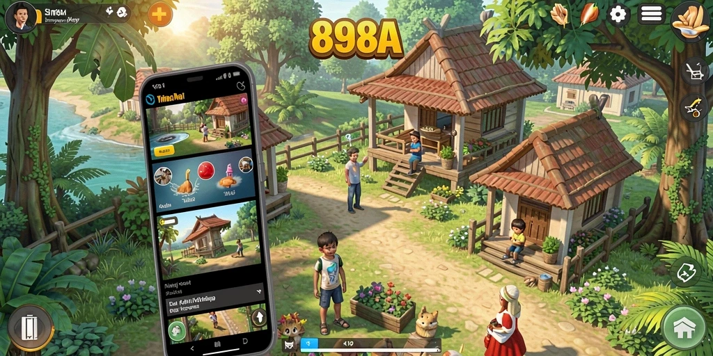 Tampilan menarik dari gameplay <strong>898A</strong> yang memukau.