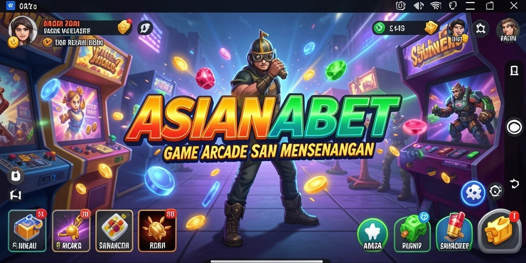 Tampilan dinamis dari gameplay ASIANABET yang seru dan penuh tantangan.