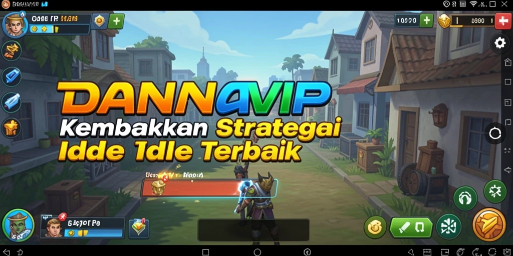 Gameplay menarik dari DANAVIP yang mencerminkan mekanisme Idle.