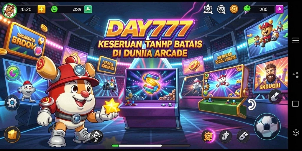 Gameplay seru dan menantang dalam DAY777 yang penuh warna.