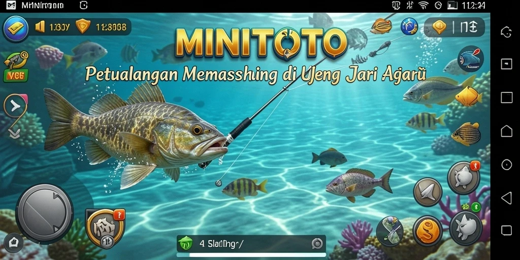 Tangkapan screenshot MINITOTO menunjukkan pengalaman memancing yang mengasyikkan.