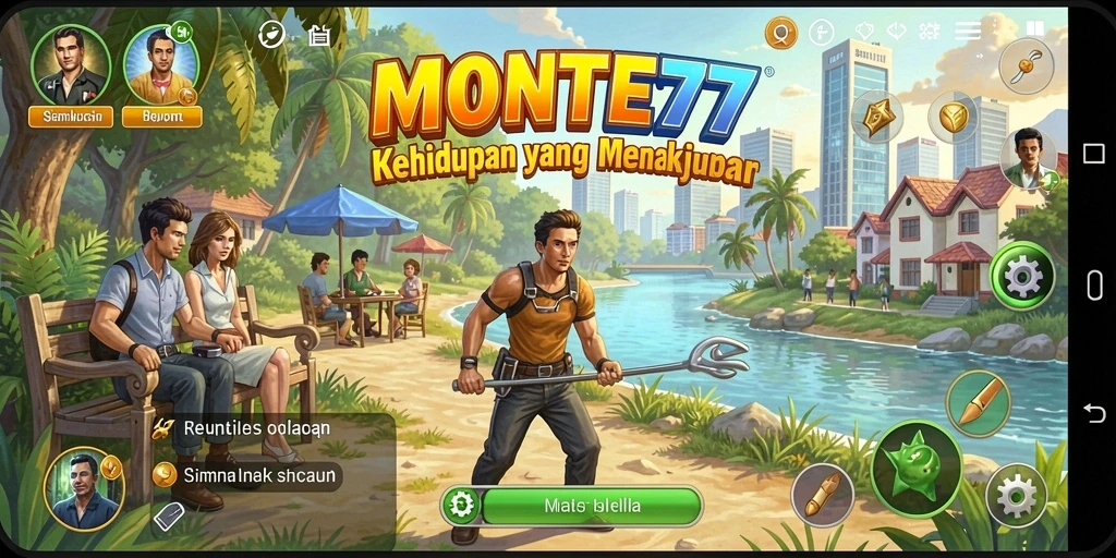 Tampilkan gameplay MONTE77 yang interaktif dan menarik.