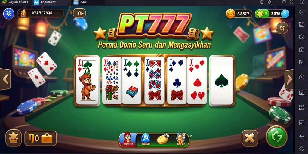 Tampilan gameplay PT777 yang menarik dan interaktif.