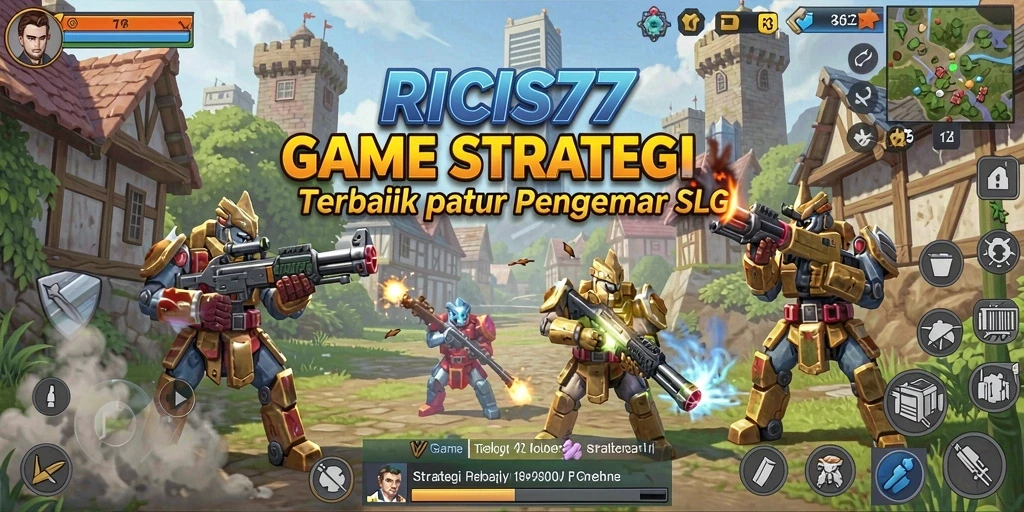 Screenshot gameplay RICIS77 yang menarik dengan berbagai strategi.