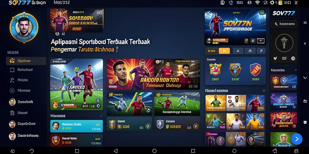 Tampilan gameplay menarik dari SOV777 dengan berbagai pilihan taruhan.