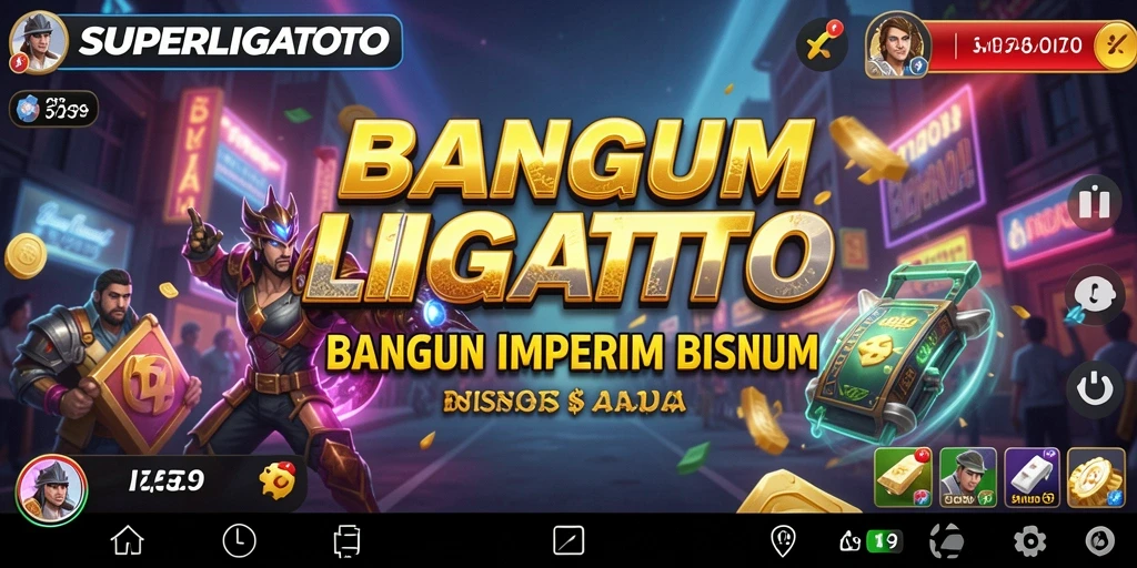 Gameplay SUPERLIGATOTO yang menarik dan menantang.